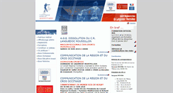 Desktop Screenshot of languedoc-roussillon.ffboxe.com